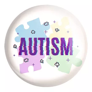 پیکسل خندالو طرح اتیسم Autism کد 26758 مدل بزرگ
