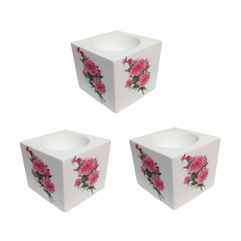 جاشمعی مدل شاخه کد MM 1 مناسب شمع وارمر بسته 3 عددی