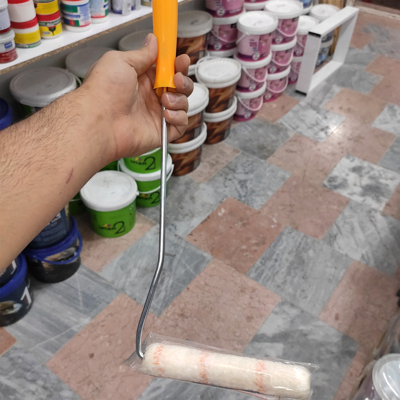 غلتک نقاشی الماس رول مدل انگشتی سایز 15 سانتیمتر