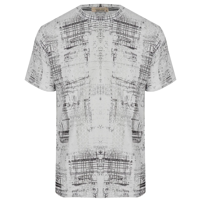 تی شرت آستین کوتاه پسرانه مدل 771004815 بیسکوییتی