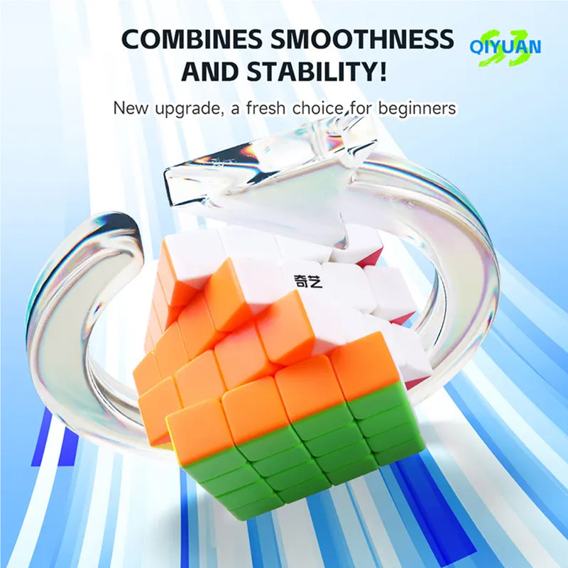 مکعب روبیک چی ای مدل کای وای کای یوان اس 3 4×4 QY QiYuan S3