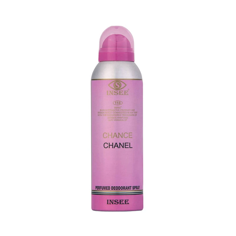 اسپری زنانه اینسی مدل Chance Chanel حجم 200 میلی لیتر