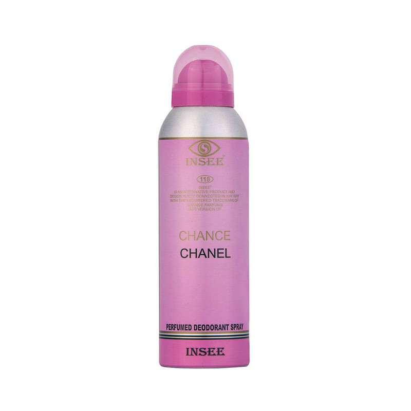 اسپری زنانه اینسی مدل Chance Chanel حجم 200 میلی لیتر اسپری زنانه اینسی مدل Chance Chanel حجم 200 میلی لیتر