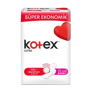 نوار بهداشتی کوتکس مدل ultra بسته 22 عددی