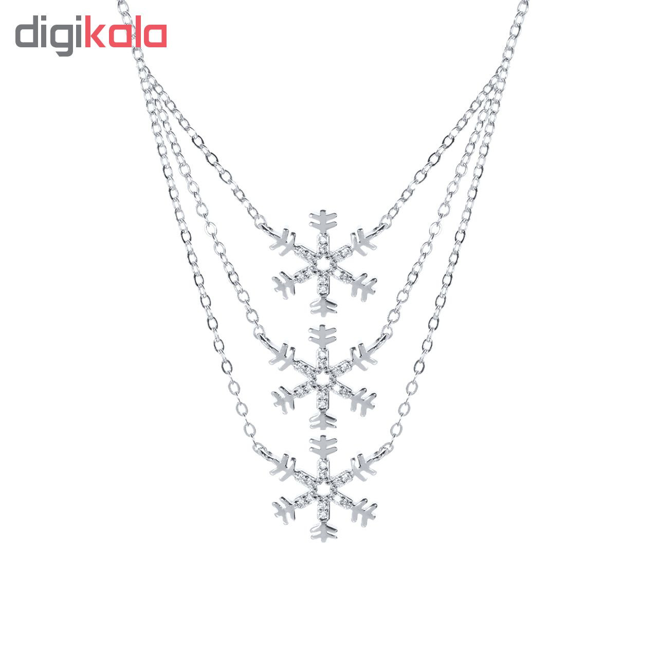 گردنبند نقره اقلیمه کد GN255 گردنبند نقره اقلیمه کد GN255