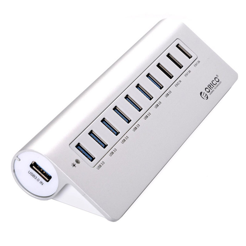 هاب USB 3.0 ده پورت اوریکو مدل M3H73P