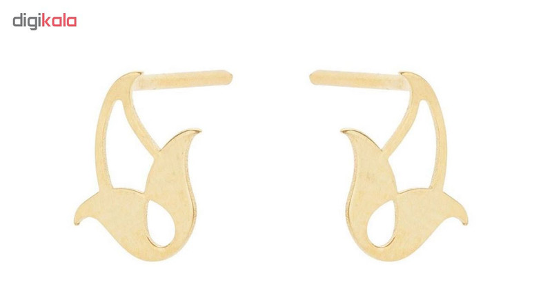 گوشواره طلا 18عیار الن نار مدل EL75 گوشواره طلا 18عیار الن نار مدل EL75