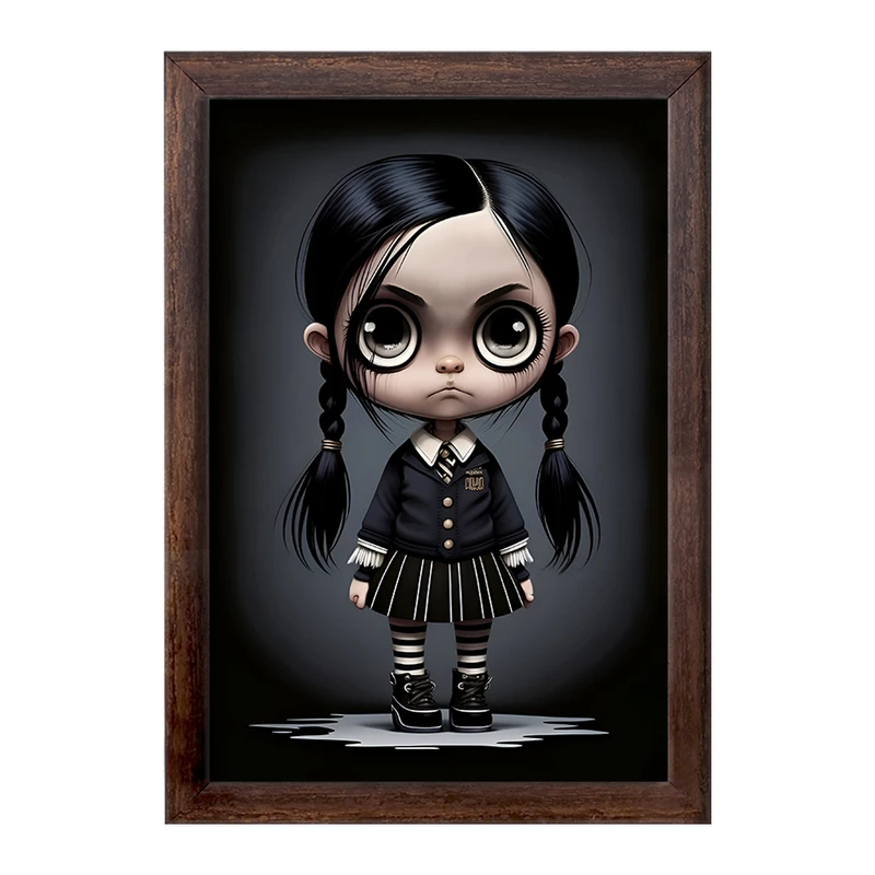 تابلو خندالو طرح ونزدی (Wednesday) کد F6231