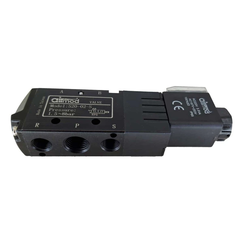 شیر برقی پنوماتیک تک بوبین ایرمد مدل  520-04-S 5.2 1/2 220V