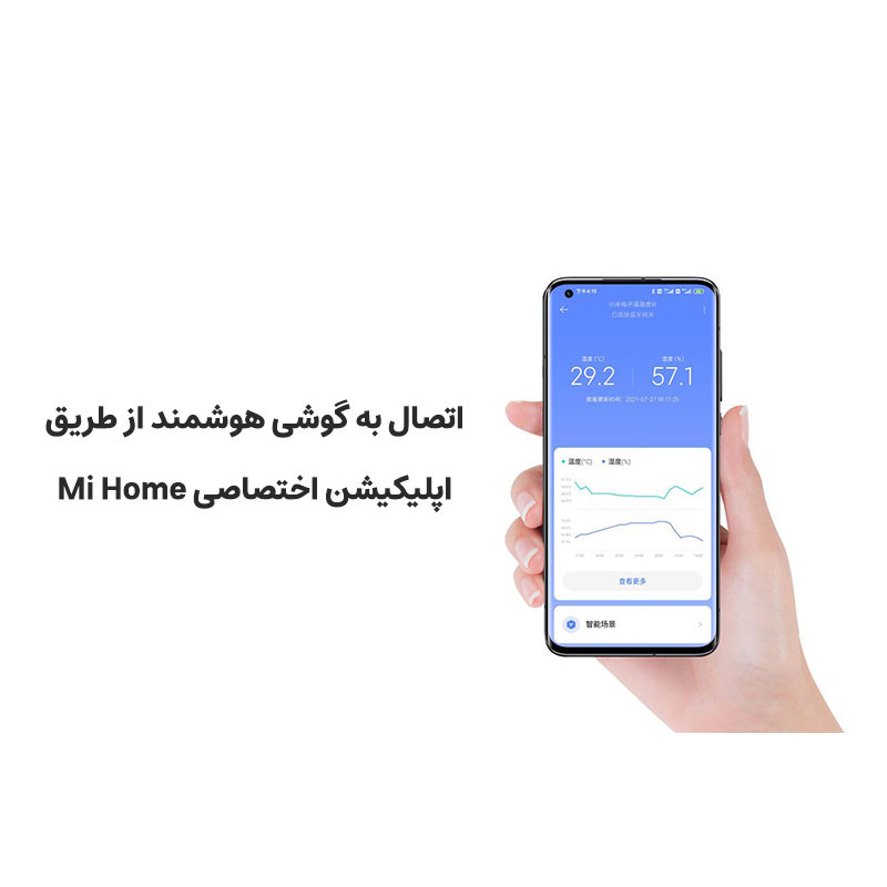 سنسور دما و رطوبت شیائومی مدل XMWSDJ04MMC