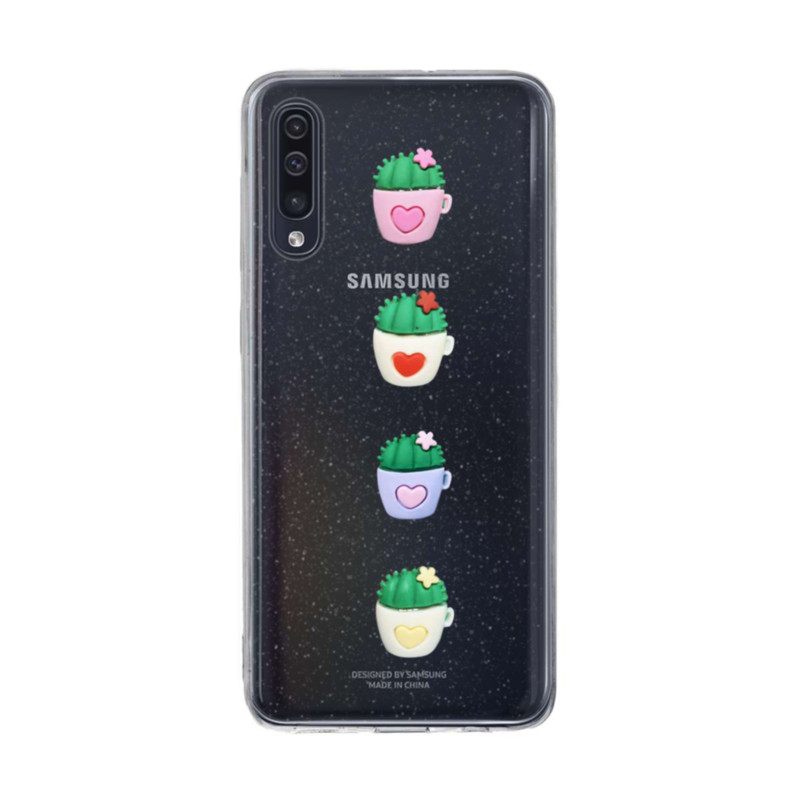کاور دکین مدل Fanzy طرح گلدان مناسب برای گوشی موبایل سامسونگ Galaxy A70