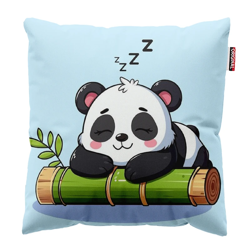 کوسن پاد آفرین مدل پاندای کیوت خوابالو کد 337 سایز 30*30 سانتی متر
