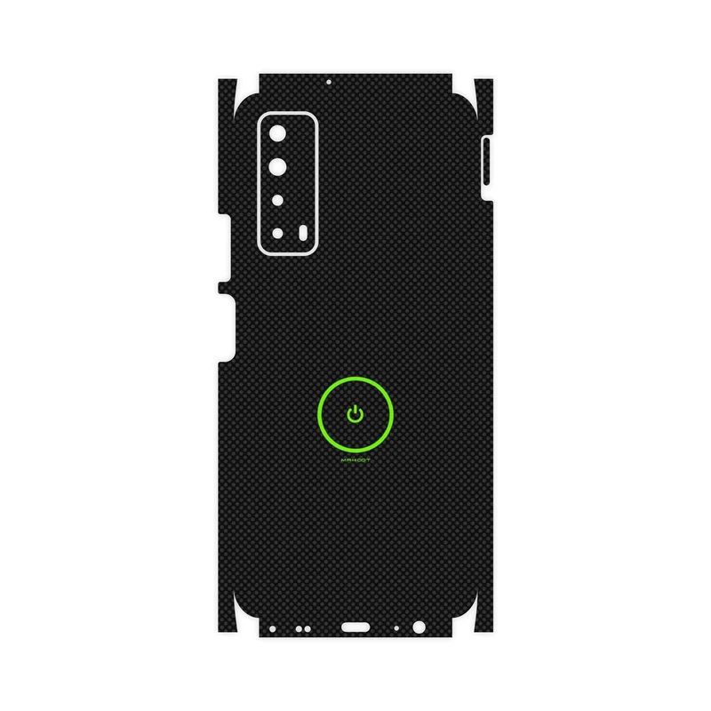 برچسب پوششی ماهوت مدل Minimal Power Button-FullSkin مناسب برای گوشی موبایل هوآوی Y7a