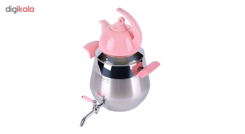 ست کتری و قوری کروپ ست مدل لیندا کد 906P ست کتری و قوری کروپ ست مدل لیندا کد 906P