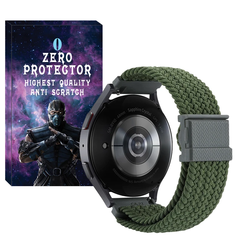 بند زیرو مدل Braided Magnet ZR TW مناسب برای ساعت هوشمند گلوریمی M1 Pro / GS1 Pro / Calling Watch M2