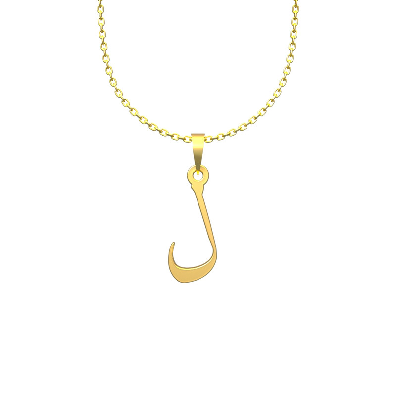 گردنبند طلا 18 عیار زنانه مدوپد مدل حرف ل کد I3-1-1743 گردنبند طلا 18 عیار زنانه مدوپد مدل حرف ل کد I3-1-1743