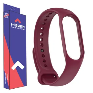 بند میچان مدل Simple silicone مناسب برای مچ بند هوشمند شیائومی Mi Band 4