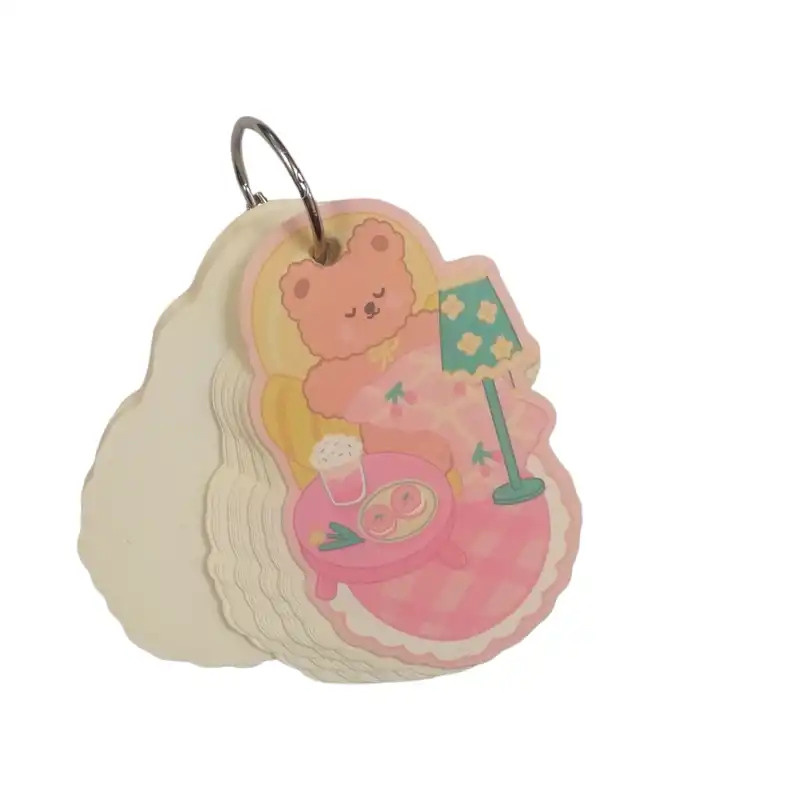 دفترچه یادداشت 60 برگ مدل فانتزی طرح خرس کد 02