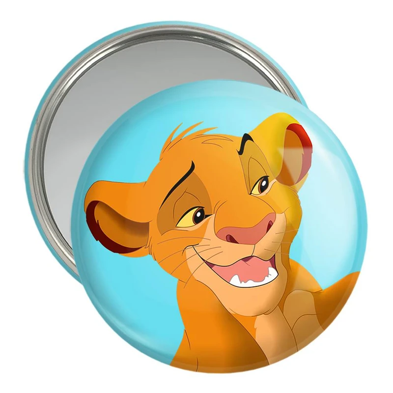 آینه جیبی خندالو مدل شیرشاه Lion King  کد 10689