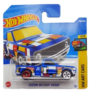 ماکت ماشین هات ویلز مدل CUSTOM 69 CHEVY PICKUP
