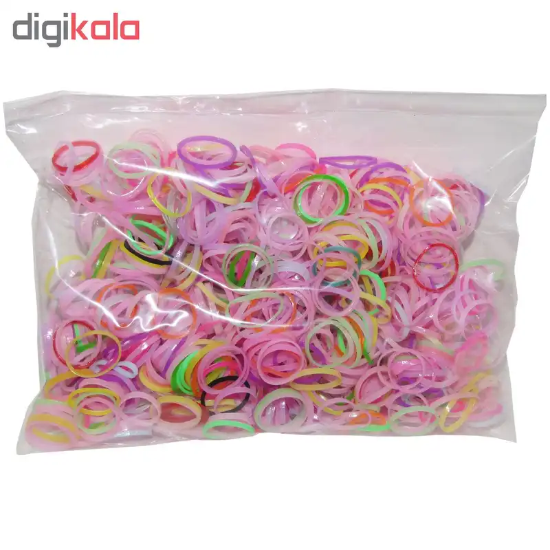 کش مو مدل funnybaft بسته 1000 عددی