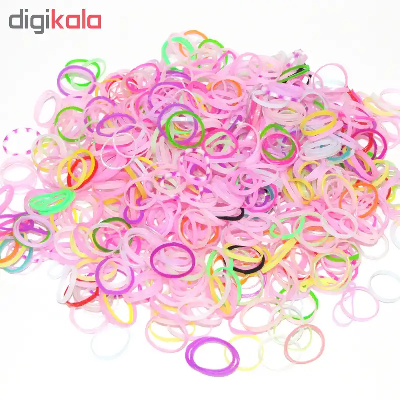 کش مو مدل funnybaft بسته 1000 عددی