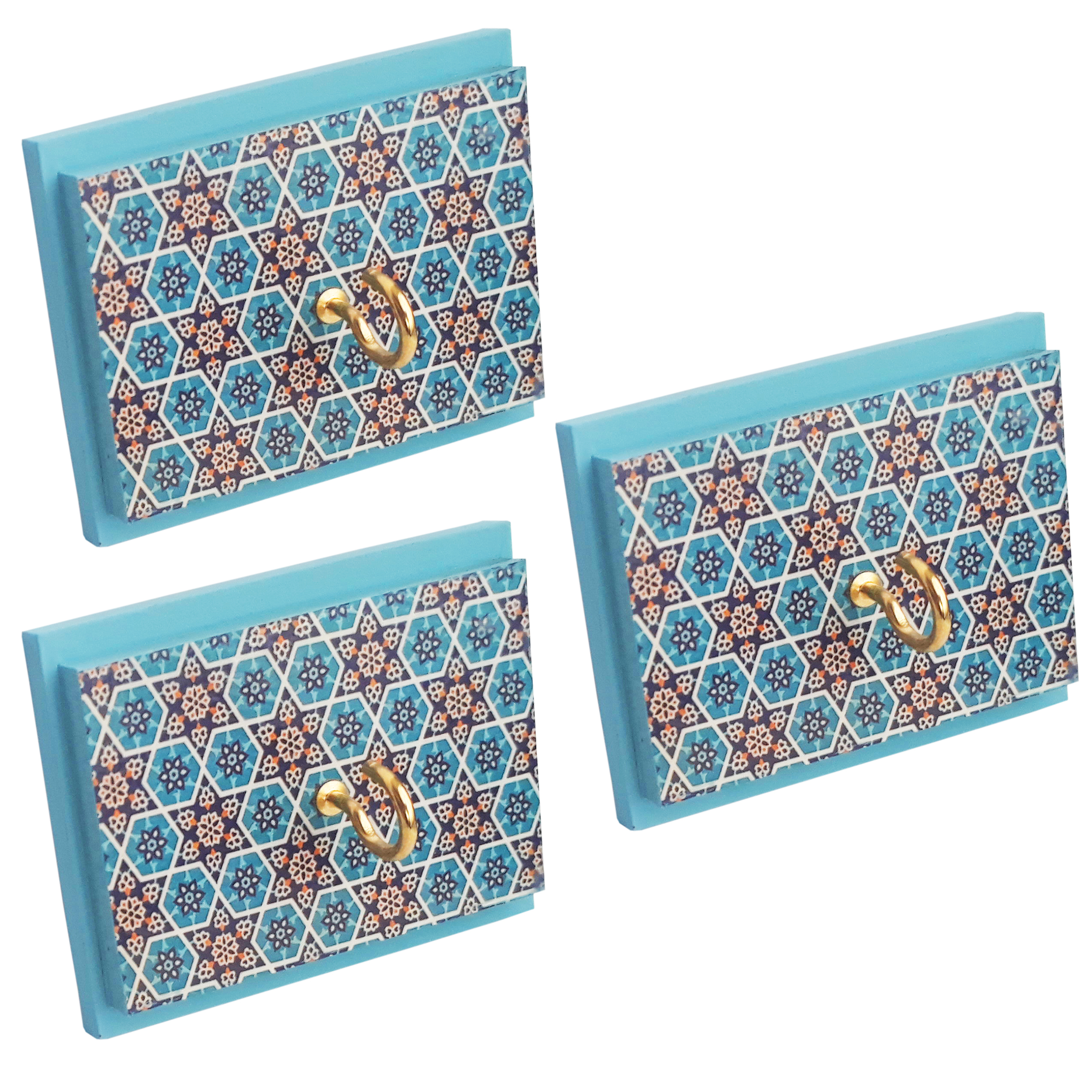 آویز حوله مدل ژیوان مدل A180 بسته 3 عددی