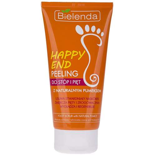 کرم اسکراب پا بی یلندا سری Happy End مدل Natural Pumice حجم 125 میلی لیتر