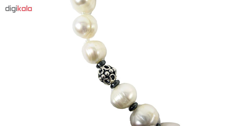 گردنبند نقره مروارید پرورشی باروک مانچو مدل sf561n گردنبند نقره مروارید پرورشی باروک مانچو مدل sf561n