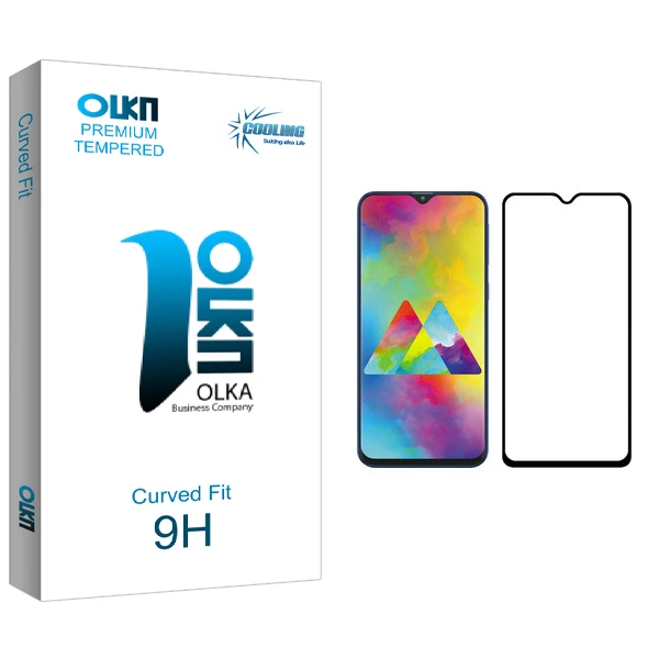 محافظ صفحه نمایش کولینگ مدل Olka glass مناسب برای گوشی موبایل سامسونگ Galaxy M20
