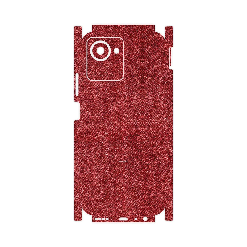 برچسب پوششی ماهوت مدل Fabric Texture 4-FullSkin مناسب برای گوشی موبایل ریلمی C30s