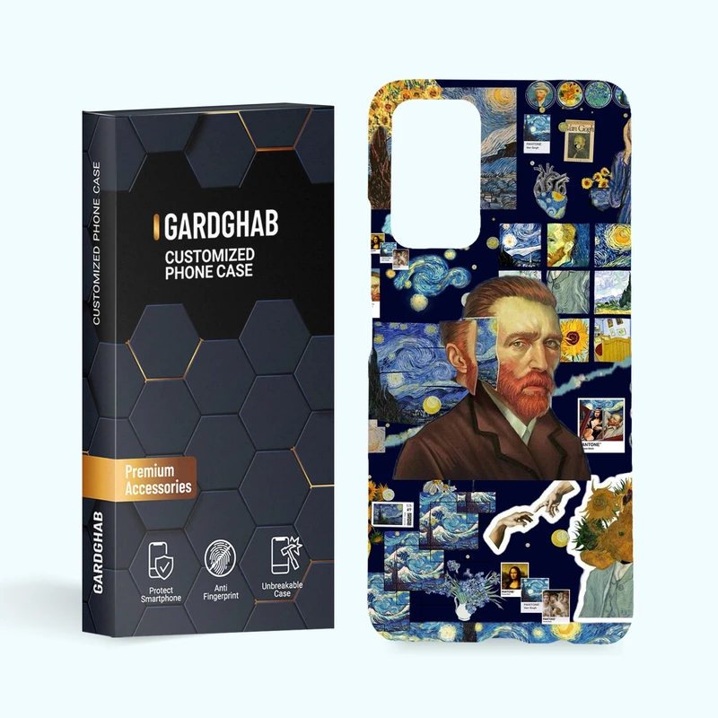 کاور گارد قاب مدل هنری مناسب برای گوشی موبایل شیائومی Poco M4 Pro 5G / Redmi Note 11 5G