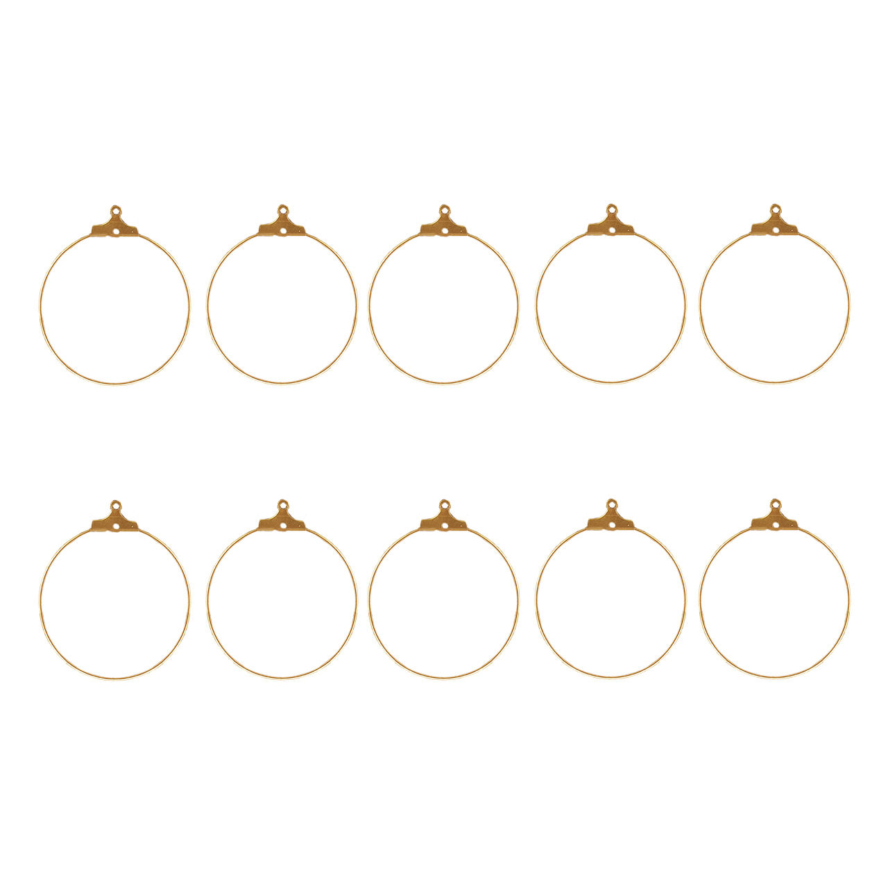 حلقه گوشواره نمدیکا کد Sal10 بسته 10 عددی