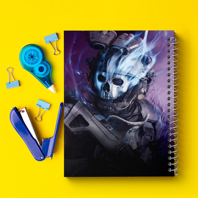 دفتر نقاشی 50 برگ خندالو طرح کال آف دیوتی (Call Of Duty) کد N3898