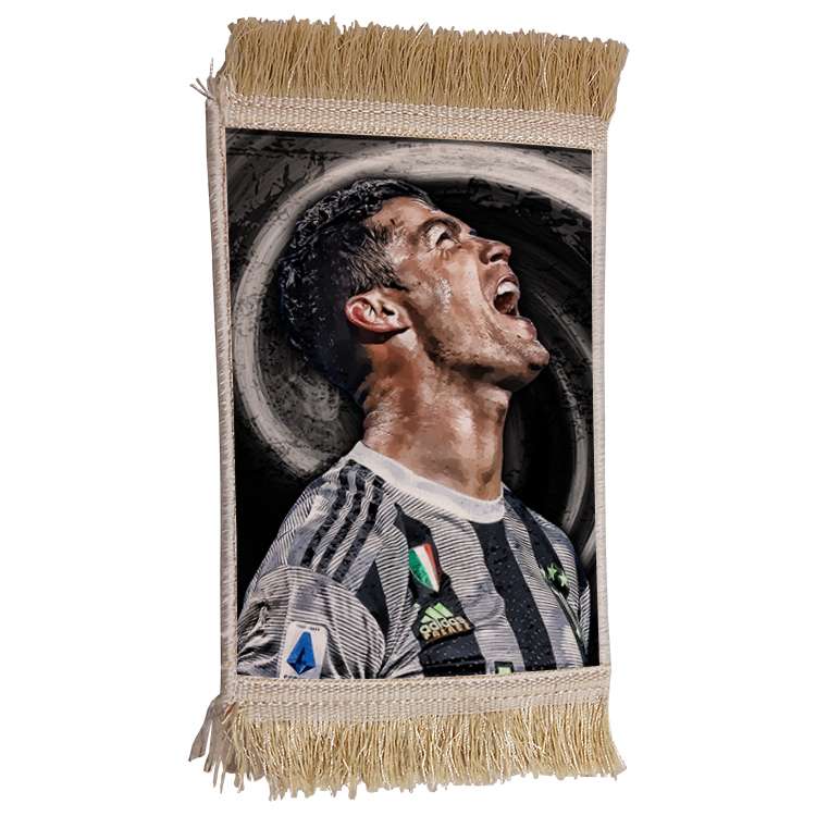 فرش ماشینی دیوارکوب مدل رونالدو کد 457