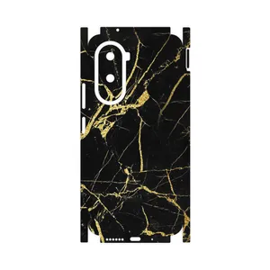 MAHOOT Graphite_Gold_Marble-FullSkin Cover Sticker for Xiaomi Poco M7 4G