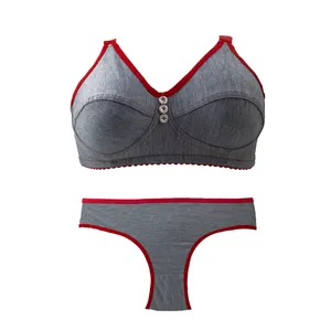 ست شورت و سوتین زنانه مدل ست ملانژ اعلا کد M110