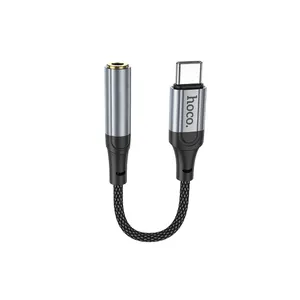   مبدل AUX OTG به USB-C هوکو مدل LS36