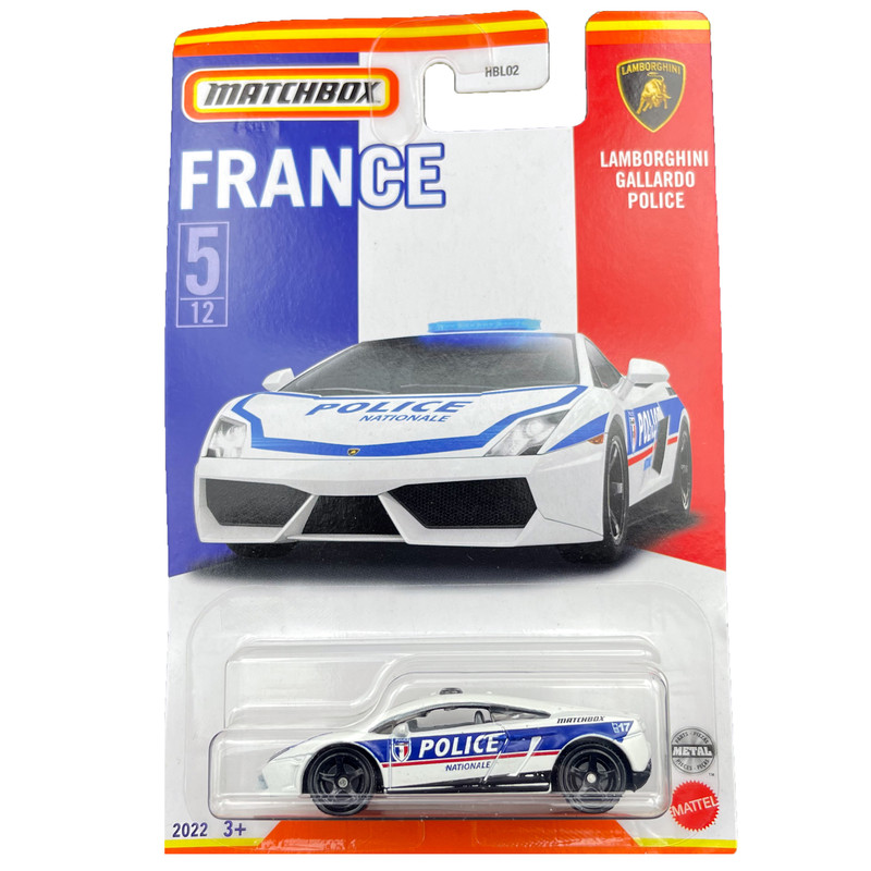 ماکت ماشین مچ باکس مدل LAMBORGHINI GALLARDO POLICE