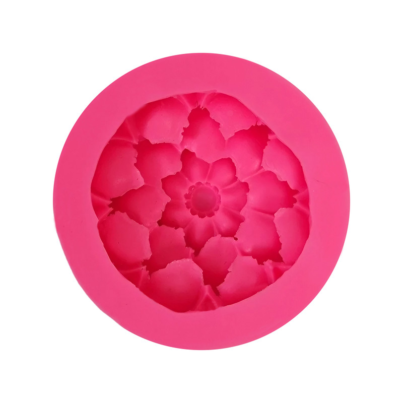 قالب شمع مدل گل کوکب کد C09cm