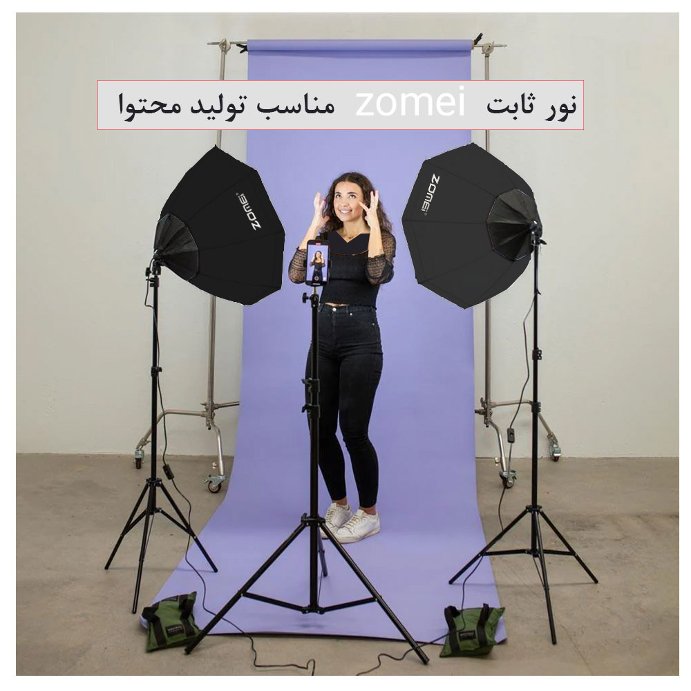 نور ثابت ال ای دی زومی مدل Octagon 60