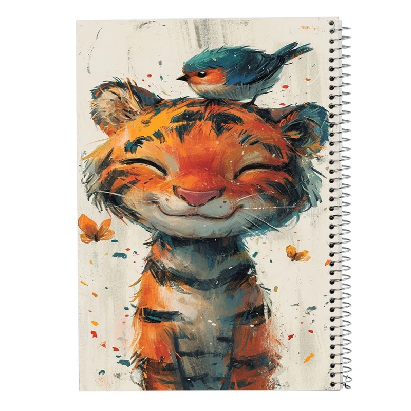 دفتر نقاشی 50 برگ مدوپد مدل موجودات فانتزی کد DF17102