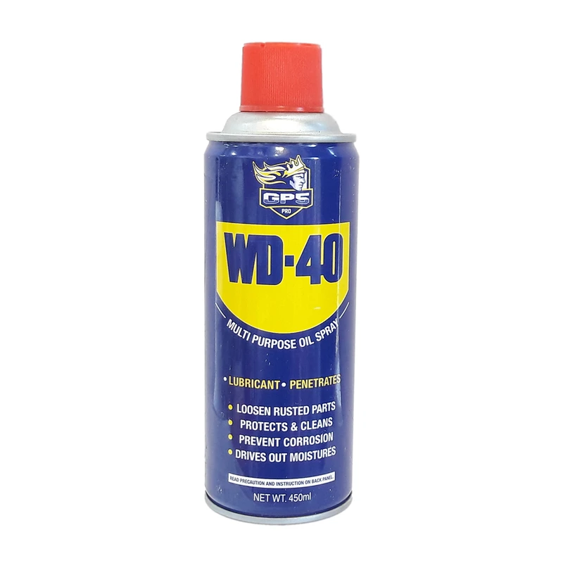 اسپری روان کننده جی پی اس مدل WD-40 حجم 450 میلی لیتر