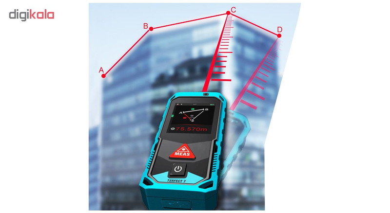 متر لیزری مایلسی مدل T7-80m متر لیزری مایلسی مدل T7-80m
