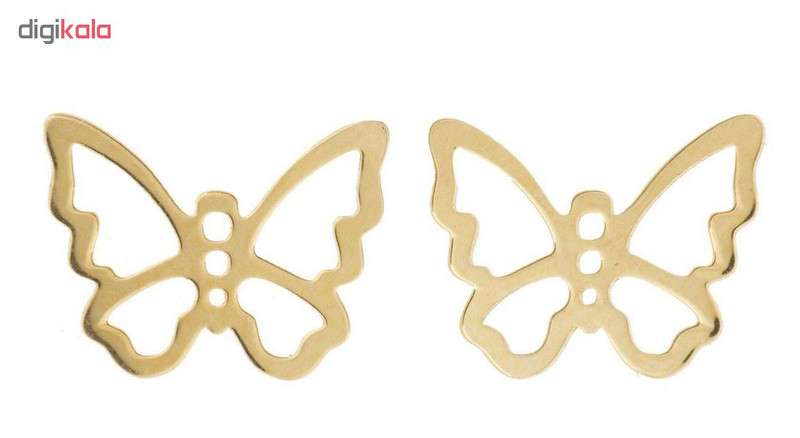 گوشواره طلا 18عیار الن نار مدل EL76