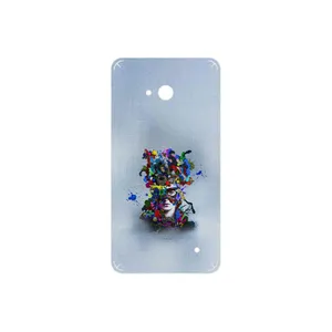 MAHOOT Collage of surreal Portrait of Women 4 Cover Sticker for Microsoft Lumia 640