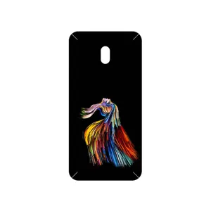 MAHOOT Rainbow Hair Digital Art Cover Sticker for Xiaomi Redmi 8A