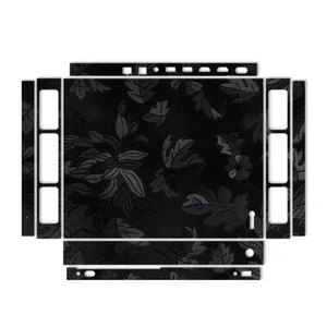 MAHOOT Black Wild-flowers Texture Sticker for Xbox One X