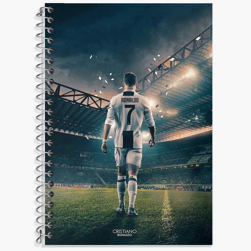 دفتر لغت 50 برگ خندالو طرح کریستیانو رونالدو کد F2067