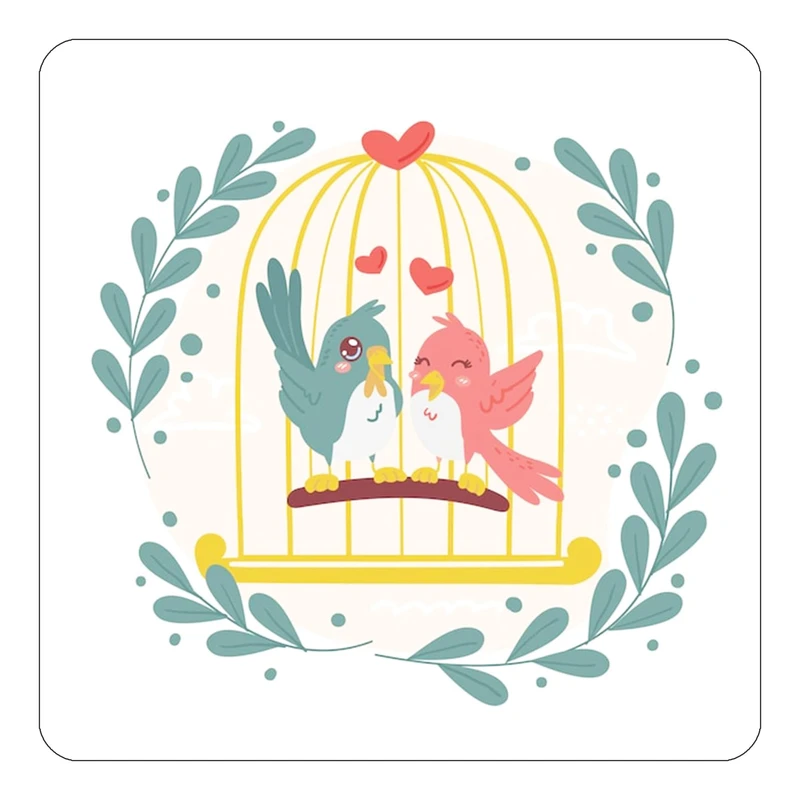 مگنت کاکتی طرح عاشقانه مدل mp37104